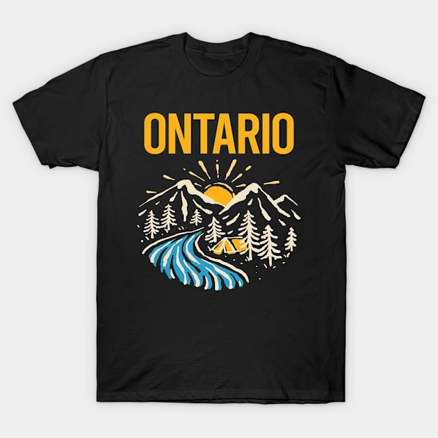 Nature Landscape Ontario T-Shirt by rosenbaumquinton52